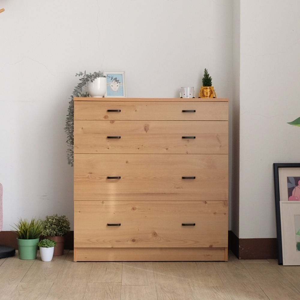 EASY HOME | 北歐木質加大四抽收納斗櫃[#2844]-細節圖2