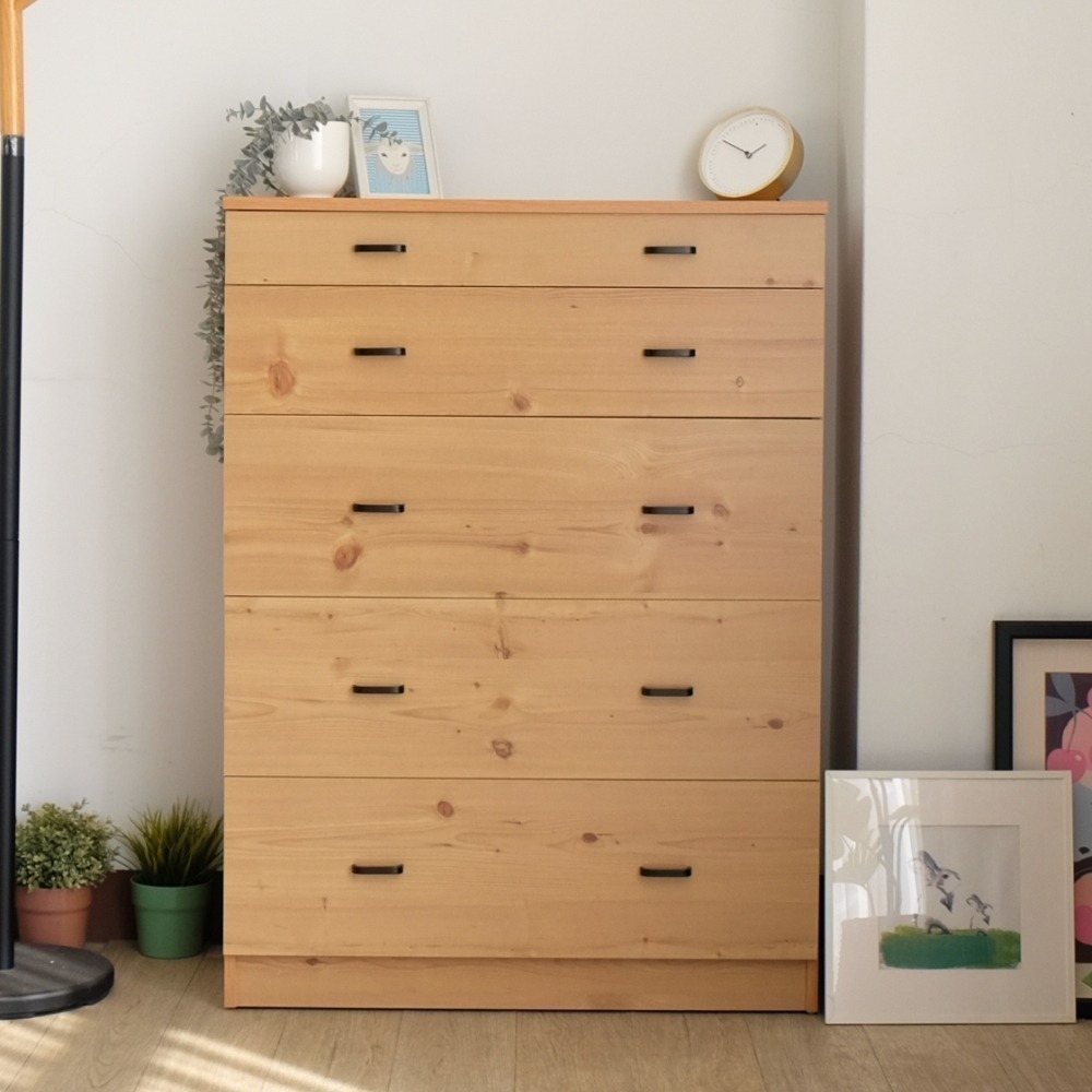 EASY HOME | 北歐木質加大五抽收納斗櫃[#2845]-細節圖3