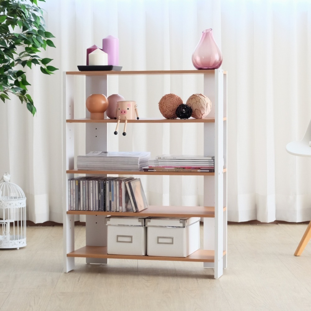 EASY HOME | 四丁目加寬四層美背開放式收納架 [#3086]-細節圖2