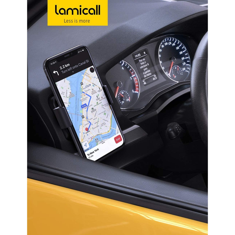 Lamicall 汽車手機支架 車用手機架 手機導航車架 汽車手機架 出風口支架 360度旋轉 美日亞馬遜熱銷-細節圖8