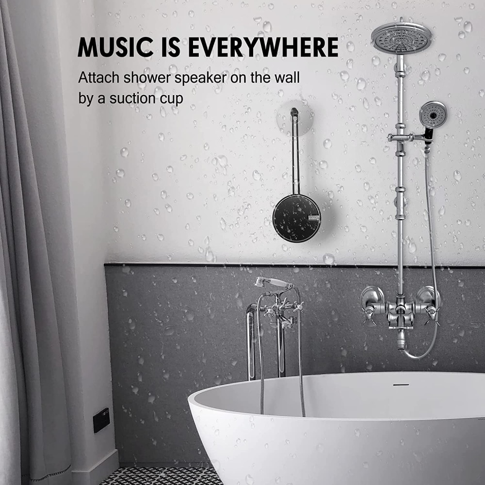 COMISO+INSMY 亞馬遜熱銷 戶外 防水藍芽喇叭 防水藍芽音響 IPX7 迷你藍芽喇叭 戶外專用 5W-細節圖8