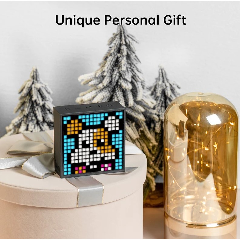 Divoom Timebox-EVO 像素揚聲器 個性化時鐘 氣氛裝飾 桌上擺件 男友禮物 生日禮物-細節圖2