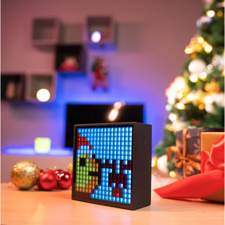 Divoom Timebox-EVO 像素揚聲器 個性化時鐘 氣氛裝飾 桌上擺件 男友禮物 生日禮物-細節圖3