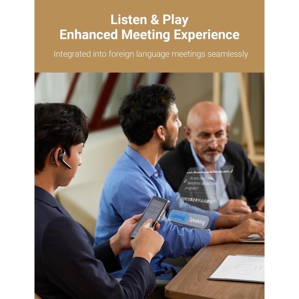 Timekettle 全新未拆封 時空壺W4Pro 會議翻譯 即時翻譯 視頻翻譯 翻譯機 40國外語-細節圖3