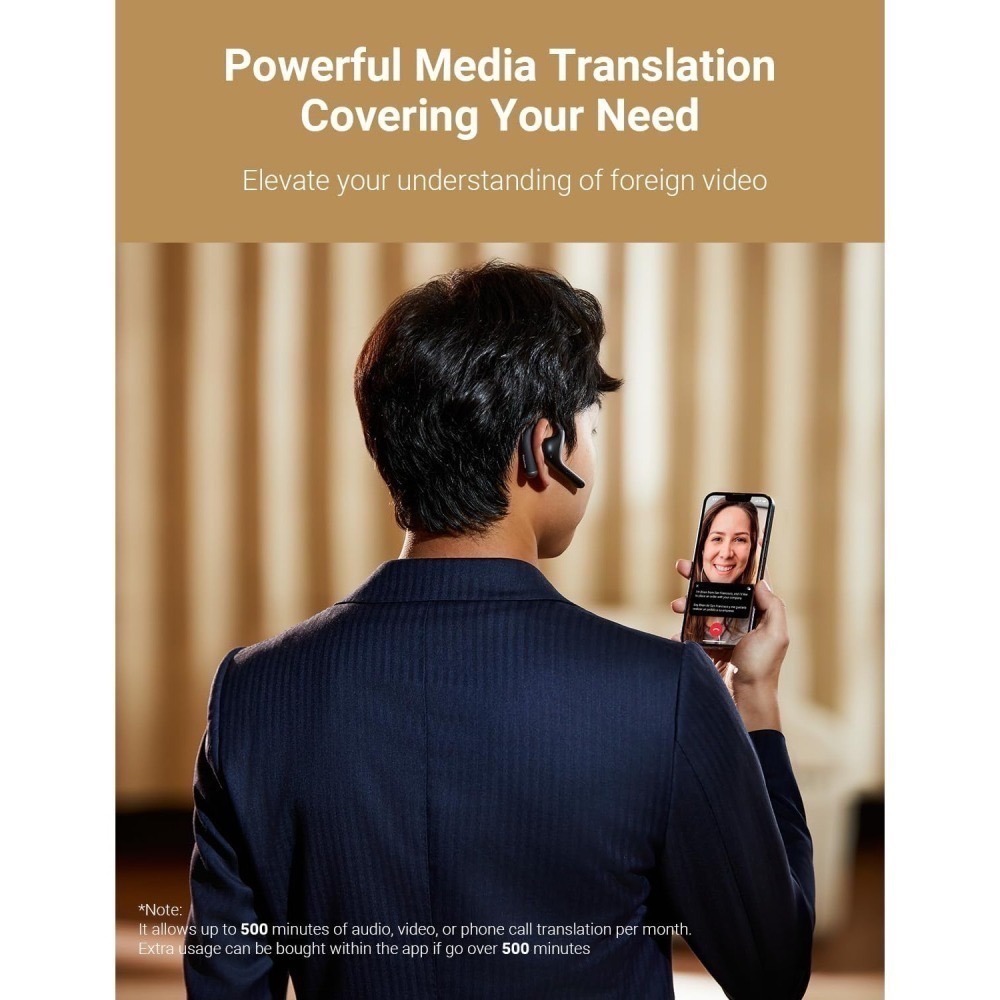 Timekettle 全新未拆封 時空壺W4Pro 會議翻譯 即時翻譯 視頻翻譯 翻譯機 40國外語-細節圖5