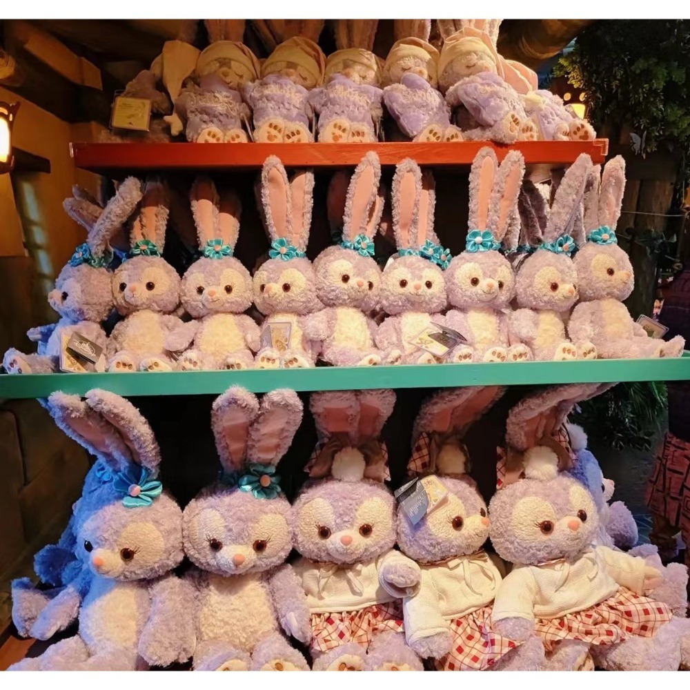 上海迪士尼 達菲 雪莉玫 史黛拉 Ｍ號 Ｓ號 玩偶-細節圖3