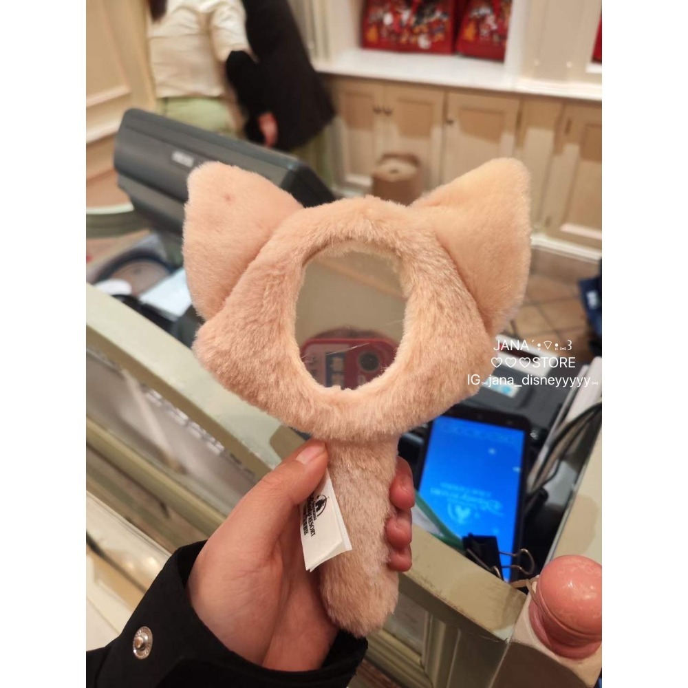 上海迪士尼 貝兒 站姿 手持鏡子-細節圖2