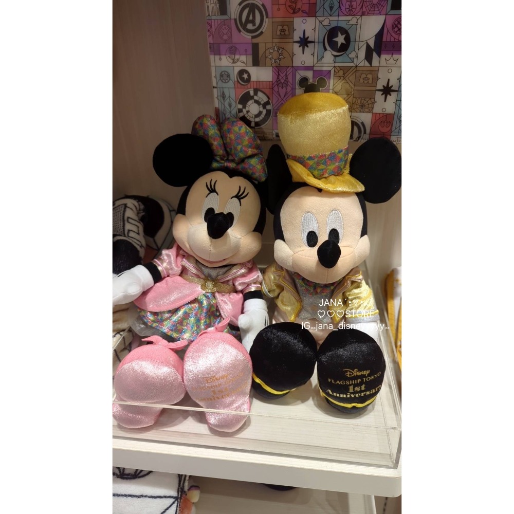 特價 日本 迪士尼 shop 旗艦店 米奇 米妮 玩偶-細節圖2