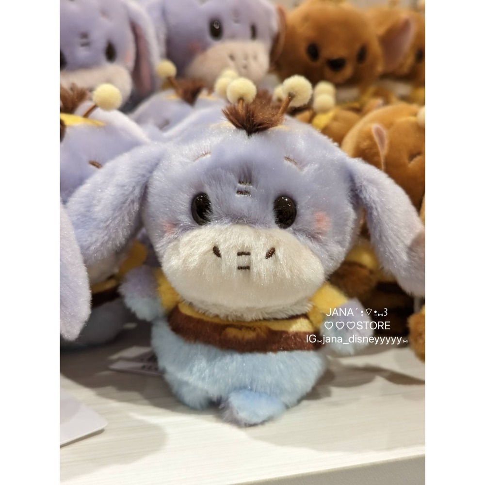 日本 迪士尼shop 蜜蜂 小娃娃系列 維尼 小豬 跳跳虎 意兒 小豆-細節圖5