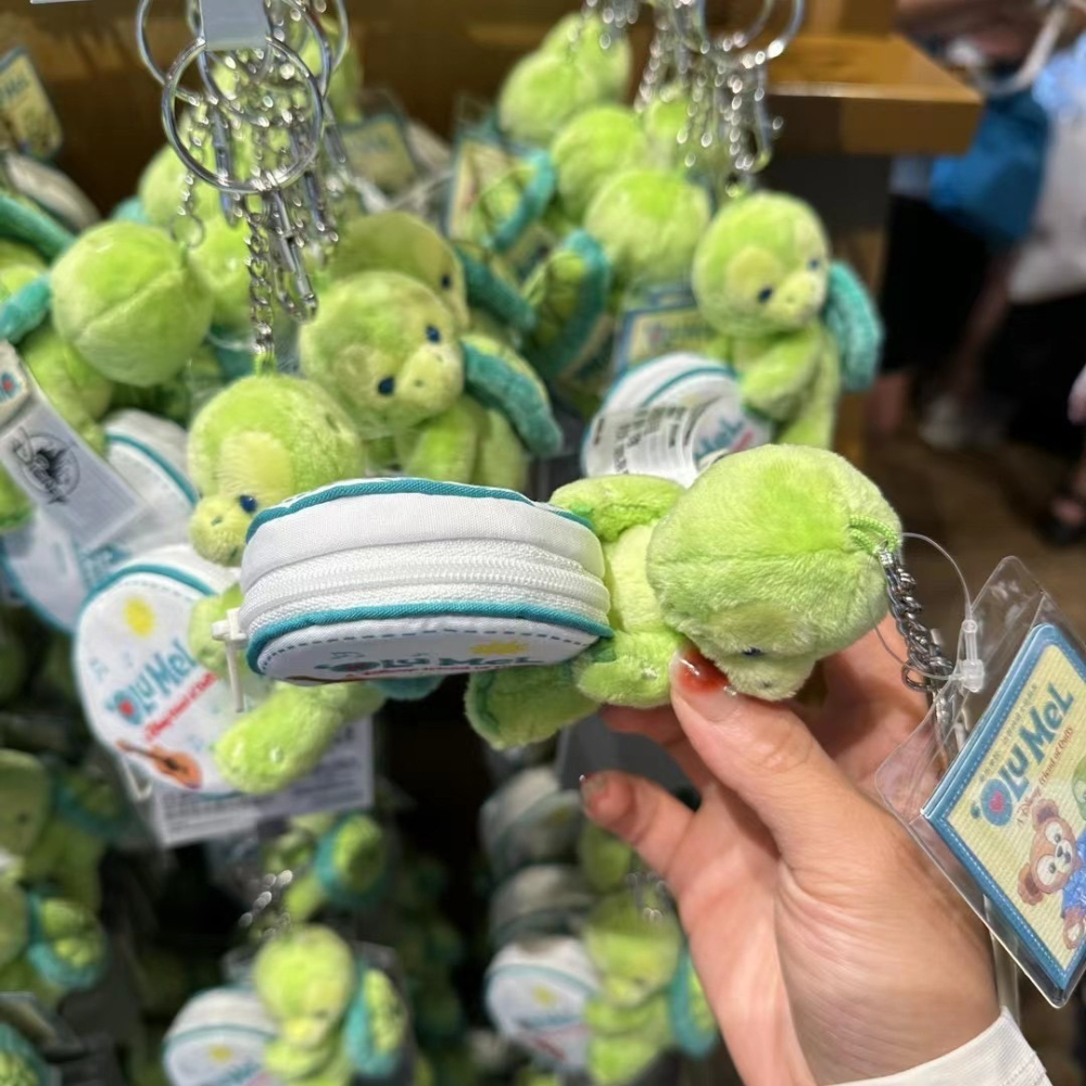 上海迪士尼 olu 零錢包 吊飾-細節圖2