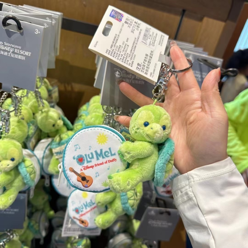上海迪士尼 olu 零錢包 吊飾-細節圖3