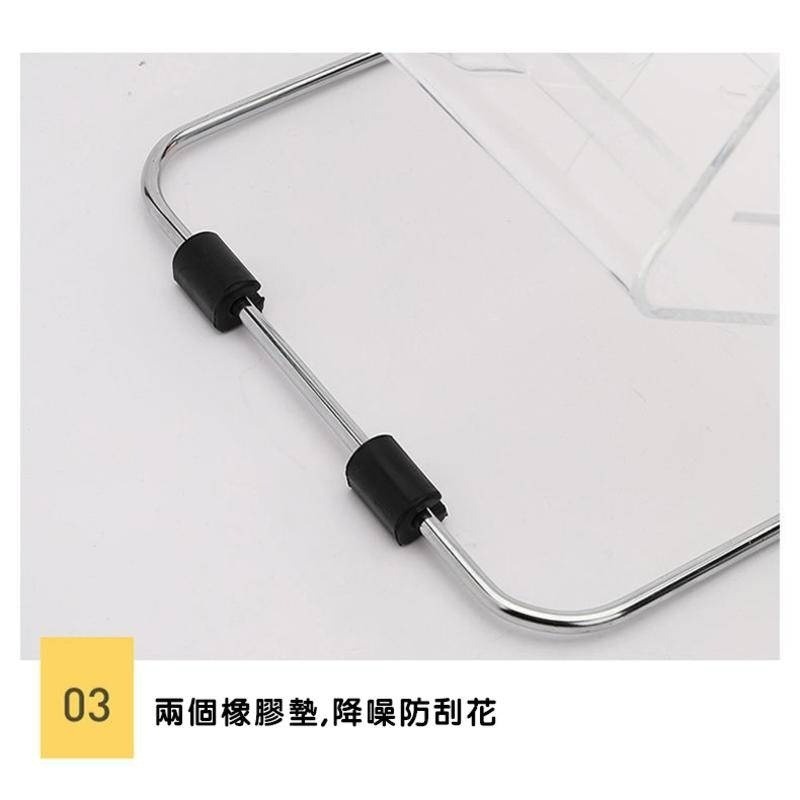 加厚遙控器收納盒 透明壓克力收納盒 客廳桌上 遙控收納-細節圖4