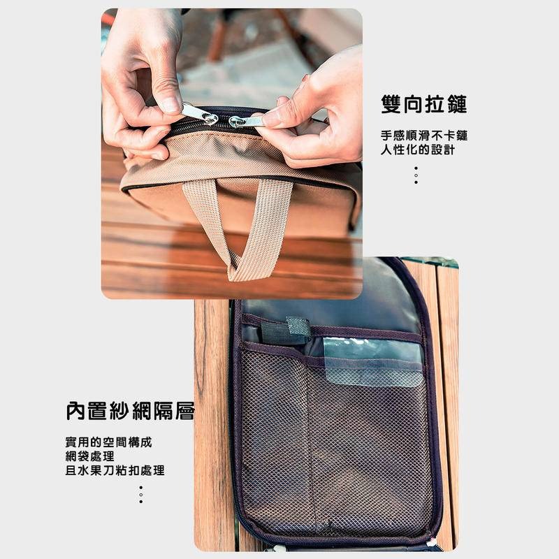 便攜露營廚具套裝 8入組攜帶式餐具 野炊全套廚具 攜帶式露營烹飪用具 露營野餐必備-細節圖5