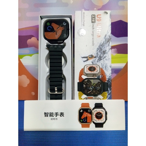 《酷愛夾》Smart Watch U9 Ultra 智能手錶 2.19＂大鏡面 無線充電 功能檢測正常