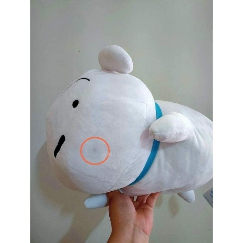 BANPRESTO 蠟筆小新小白超大絨毛玩偶~ 線上夾娃娃機抓到的！-細節圖6