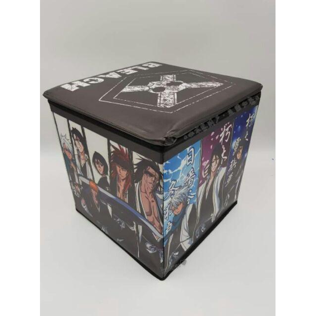 🔥NG品便宜出清🔥宅配免運中🆓（可存局候領） 正版🌱有雷標✨ 動漫 BLEACH 死神💀 多功能摺疊收納椅 收納箱-細節圖2