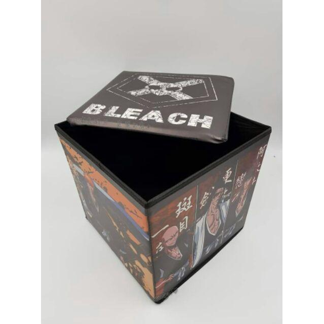 🔥NG品便宜出清🔥宅配免運中🆓（可存局候領） 正版🌱有雷標✨ 動漫 BLEACH 死神💀 多功能摺疊收納椅 收納箱-細節圖4
