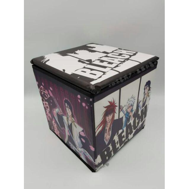 🔥NG品便宜出清🔥宅配免運中🆓（可存局候領） 正版🌱有雷標✨ 動漫 BLEACH 死神💀 多功能摺疊收納椅 收納箱-細節圖5