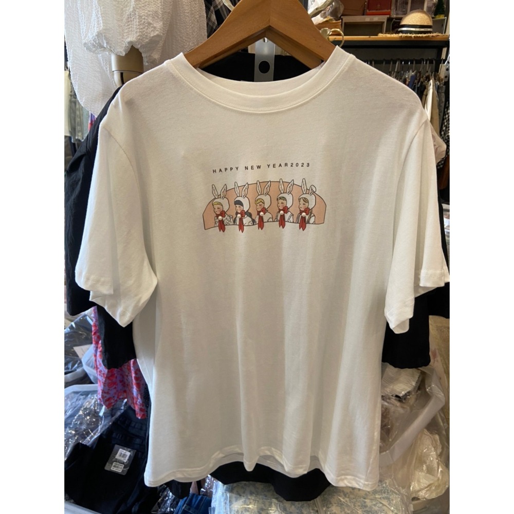 ✨ 現貨✨ 兔耳朵珍珠棉T-細節圖2