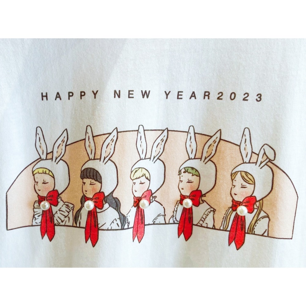 ✨ 現貨✨ 兔耳朵珍珠棉T-細節圖3