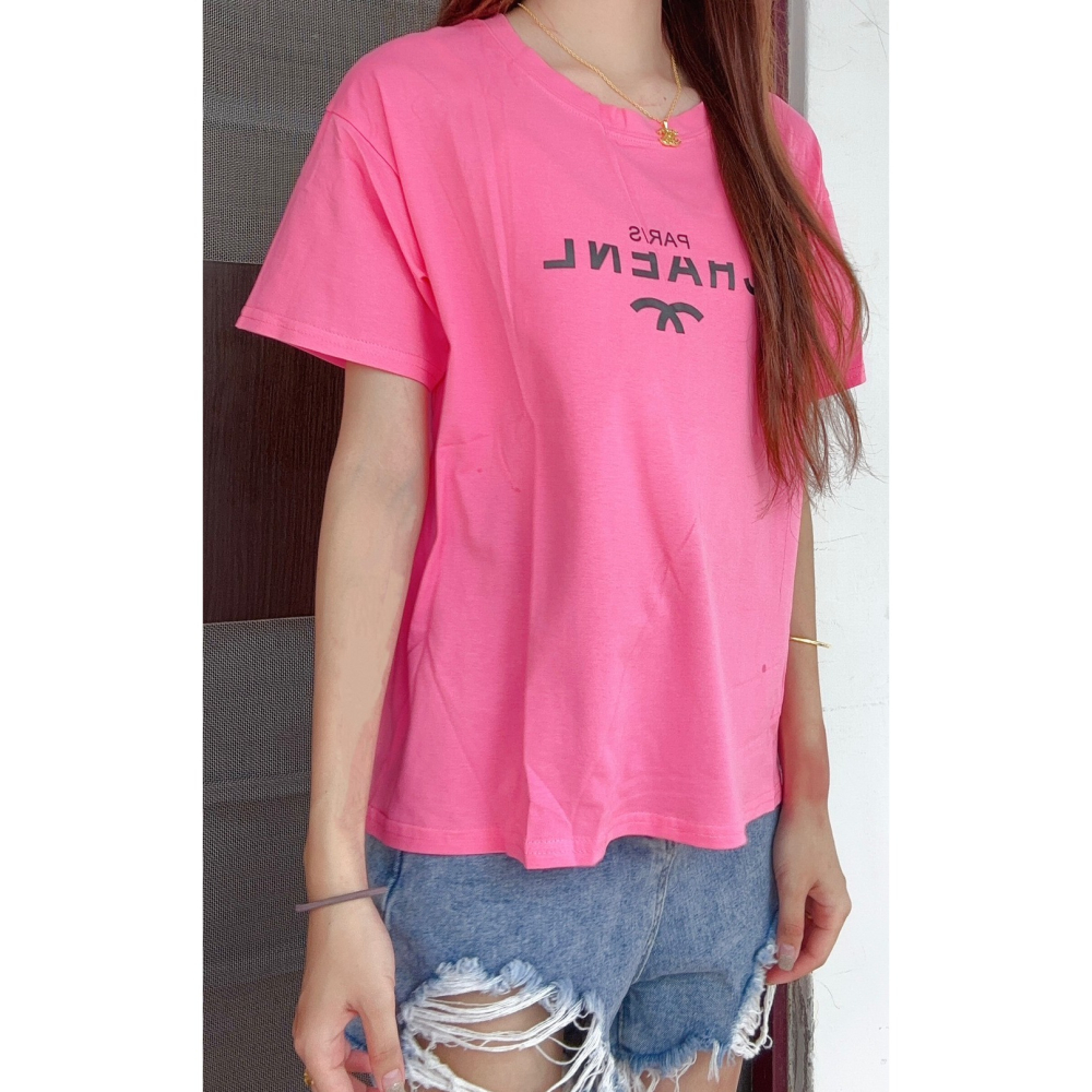 【現貨】英文字寬鬆T-細節圖2