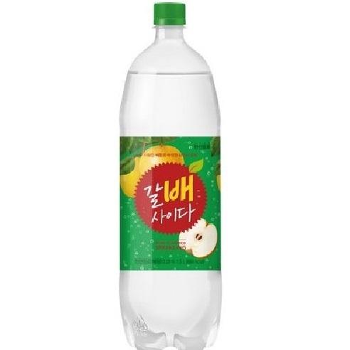【韓國代購】HAITAI 海太 水梨風味氣泡飲/水梨汽水 1500ML/1.5L 韓國飲料 大瓶裝 家庭號