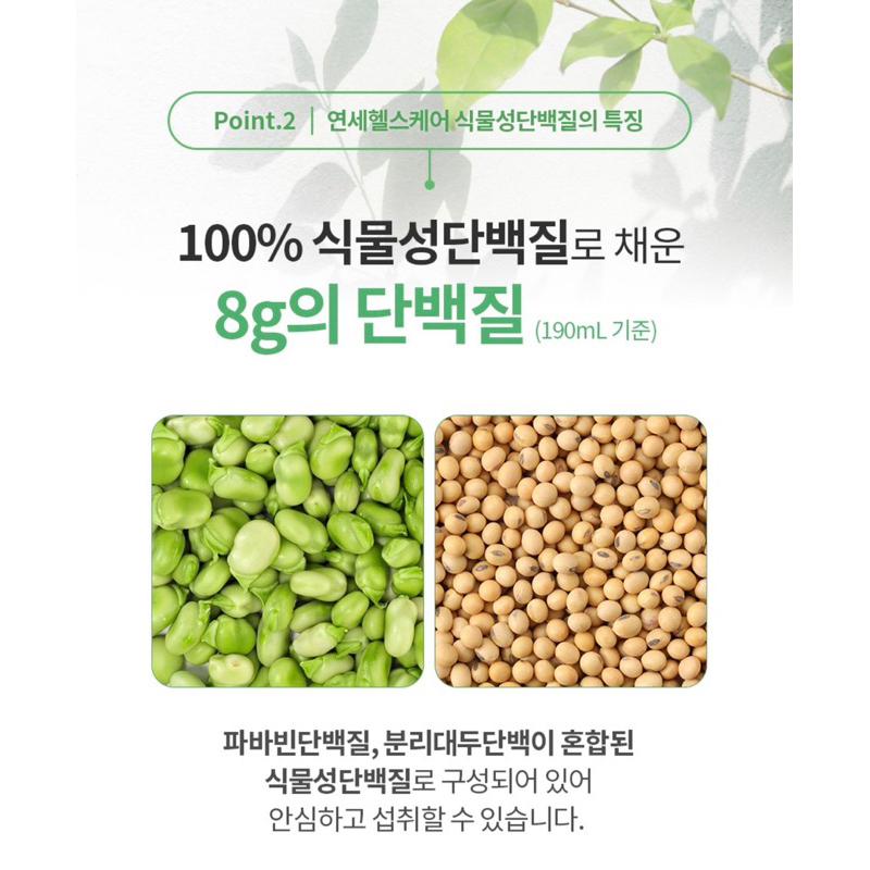 【韓國代購】YONSEI 延世 延世大學 豌豆植物蛋白飲-細節圖5