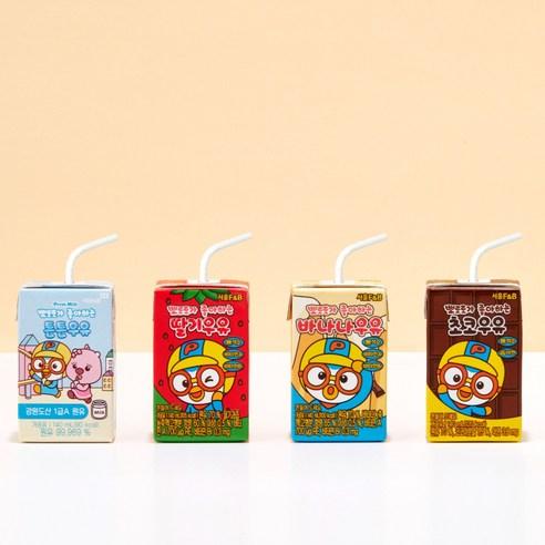 【韓國代購】首爾 Seoul F&B Pororo 啵樂樂 巧克力牛奶/巧克力保久乳/牛奶/保久乳-細節圖2