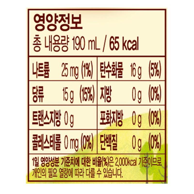 【韓國代購】Namyang 南陽乳業 蘋果汁-細節圖3