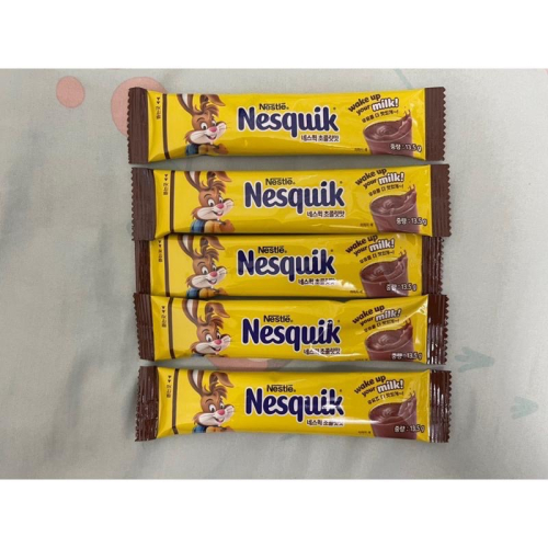 【韓國代購】Nestle 雀巢/Nesquik 巧克力沖泡包/巧克力飲料/巧克力牛奶/隨身包