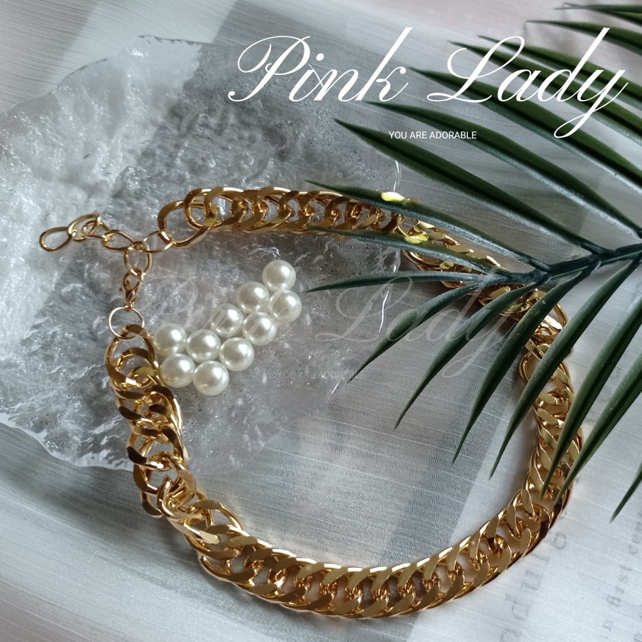 粉女飾『167 輕奢寬版古巴鍊』現貨 。歐美項鍊 歐美飾品 歐美風 歐美穿搭 歐美風格-細節圖6