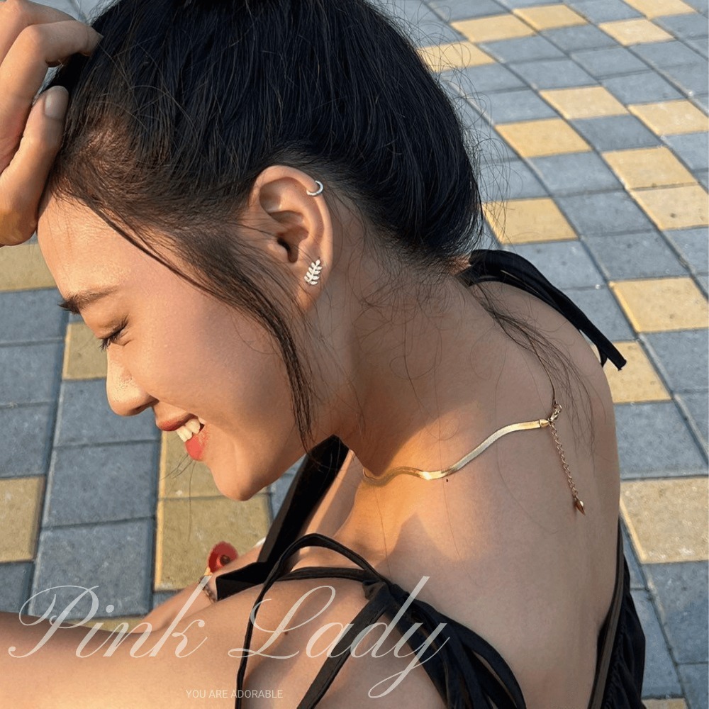 粉女飾『109 雙層混搭蛇骨細鍊（金／銀）』全現貨。金銀 歐美風。歐美項鍊 歐美飾品 雙層項鍊 多層項鍊-細節圖4