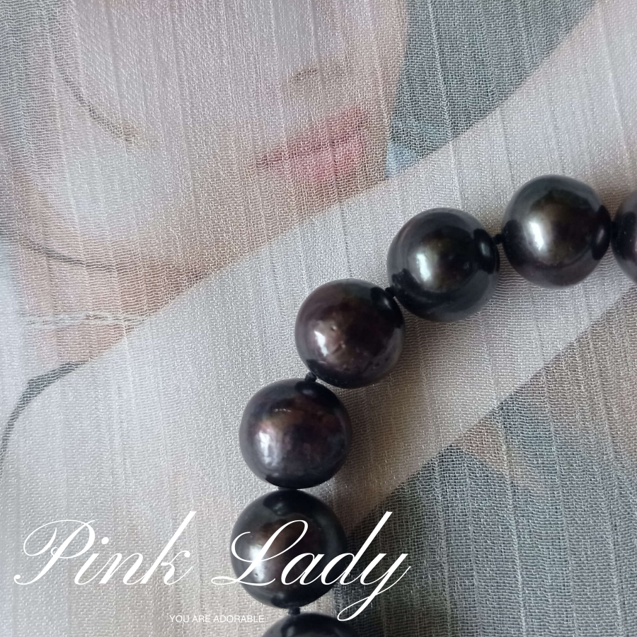 粉女飾『天然巴洛克珍珠』現貨。珍珠項鍊 珍珠項鏈 珍珠頸鍊 珍珠頸鏈-細節圖11