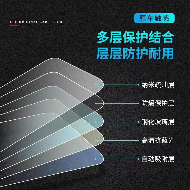 BMW 2系 G42 中控螢幕鋼化膜/ 10.25吋儀表板鋼化膜 保護貼 220 235儀表板螢幕鋼化玻璃保護貼-細節圖3