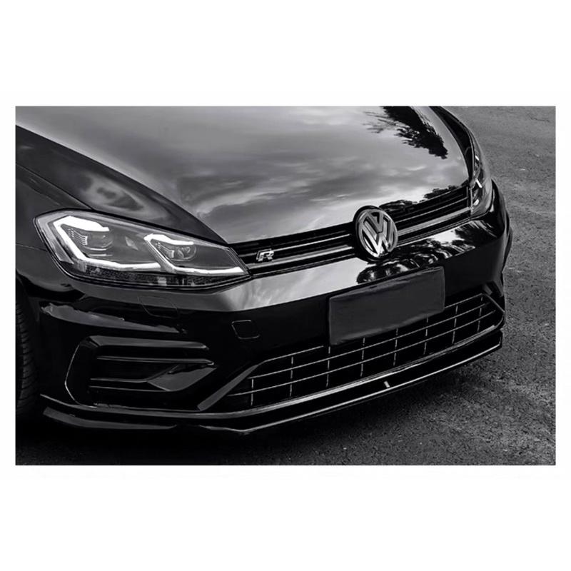 福斯 GOLF7/7.5 前車標/後車標黑化 顏色：消光黑 材質：ABS 安裝：背膠黏貼 快速安裝-細節圖2