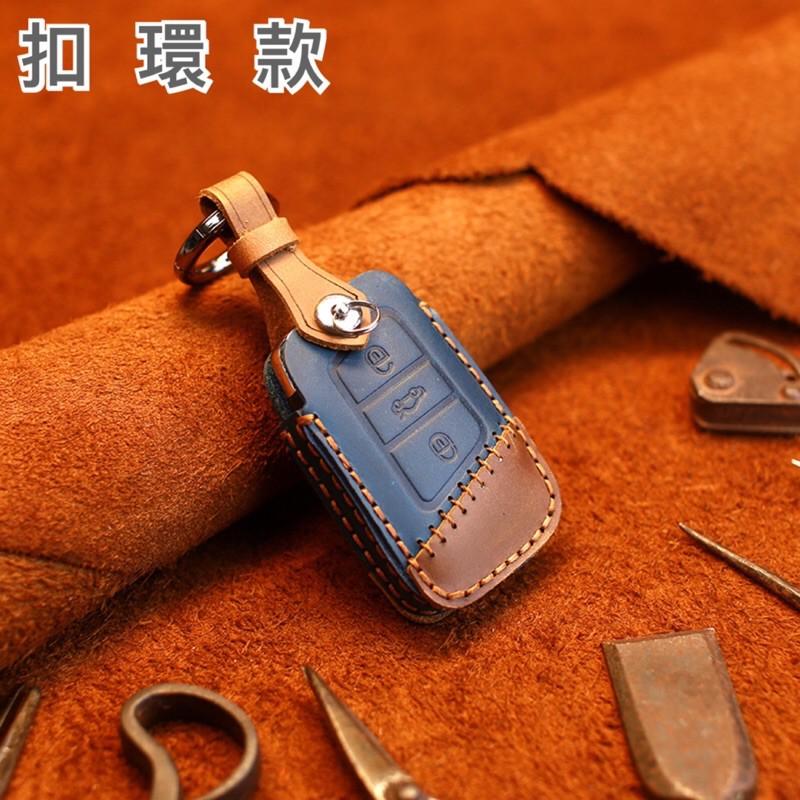 福斯 ARTEON 鑰匙套 手工牛皮鑰匙套 牛皮鑰匙套 ⭕️超值感 ⭕️超高CP值 ⭕️專屬鑰匙開發訂製 現貨-細節圖4