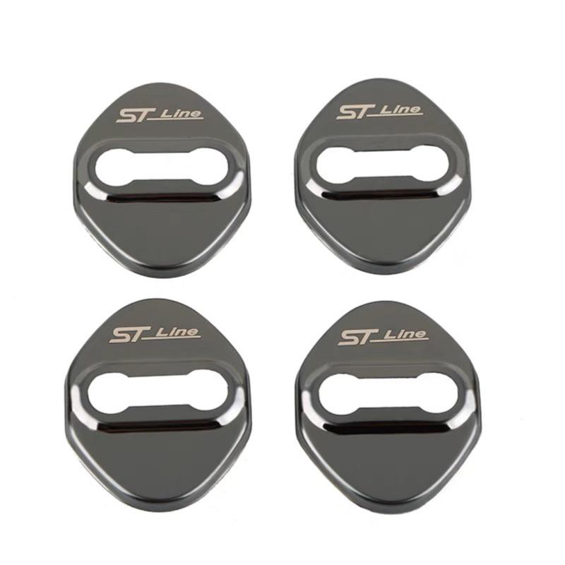 FOCUS KUGA 2020-2023 車門鎖蓋 福特 車門鎖扣保護蓋 六角鎖蓋 不銹鋼-細節圖3