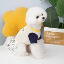 寵物衣服 可愛簡約 拼接T棉柔 透氣 貓狗衣服 寵物衣服 四季可穿-規格圖10