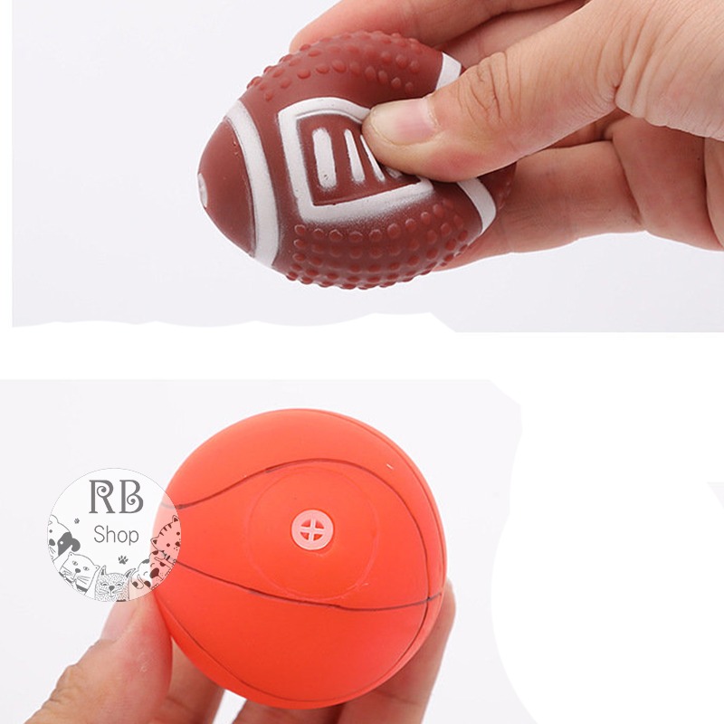 寵物玩具球 出聲玩具球 籃球/棒球/足球/橄欖球 乳膠球 磨牙球  寵物玩具-細節圖5