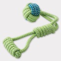 寵物棉繩玩具 狗狗玩具 磨牙訓練趣味玩具 耐咬玩具 編織棉繩結拉球-規格圖11
