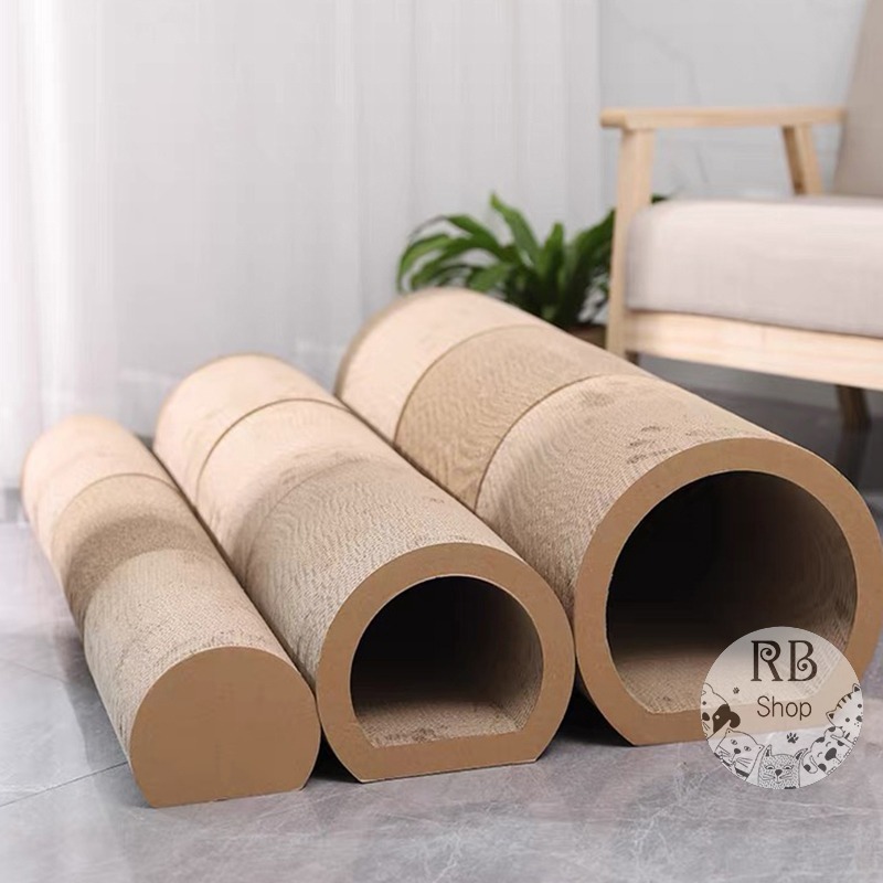 貓隧道 超值三入組 貓抓板 超耐抓 組合貓抓板 隧道貓抓板 磨爪器-細節圖9