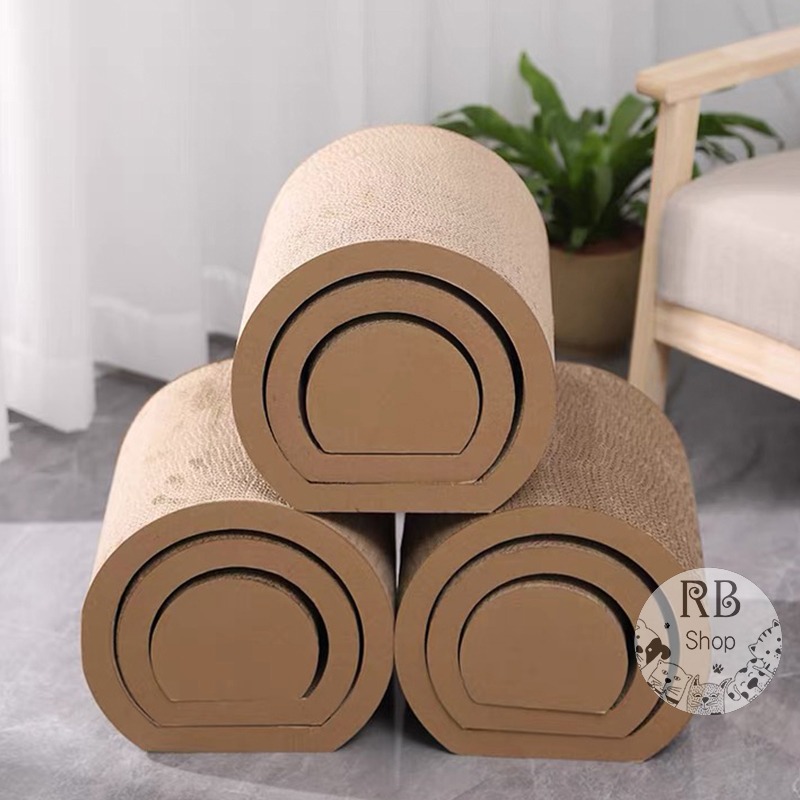 貓隧道 超值三入組 貓抓板 超耐抓 組合貓抓板 隧道貓抓板 磨爪器-細節圖10