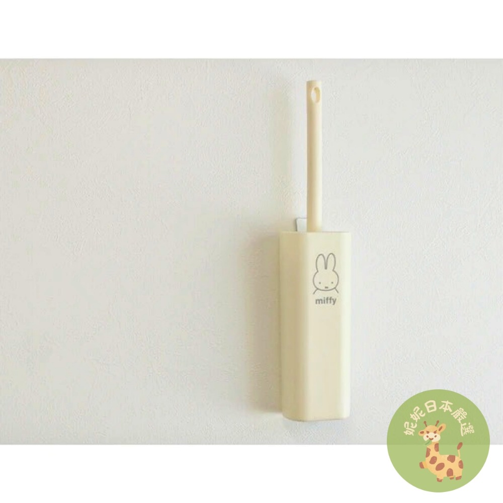 日本🇯🇵 Miffy 米飛兔｜桌上型掀蓋收納除塵掸（附收納盒）｜掀蓋式清潔刷 小巧好收納 居家辦公桌面必備-細節圖2