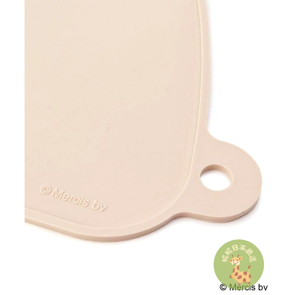 日本🇯🇵 Miffy 兔臉造型矽膠餐墊｜白色／摩卡色｜防滑止水桌墊 餐桌墊 兒童餐墊-細節圖5