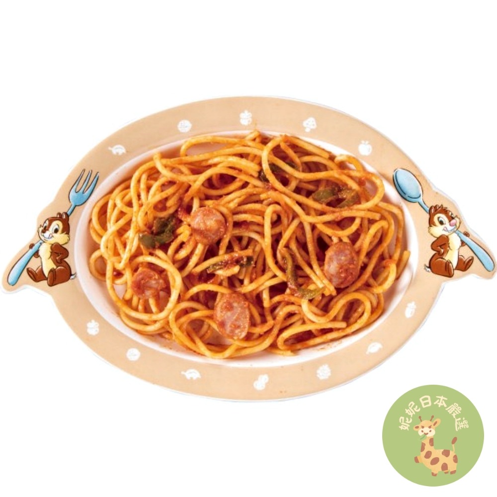 🇯🇵 日本Disney 迪士尼 奇奇蒂蒂 角色造型義大利麵盤／餐盤-細節圖2
