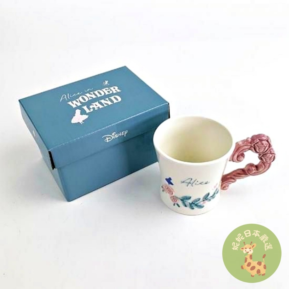 🇯🇵日本 迪士尼正版愛麗絲夢遊仙境 系列陶瓷餐具｜茶壺／馬克杯／甜點盤-細節圖4