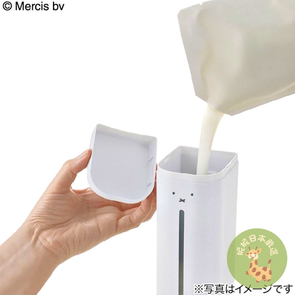 日本🇯🇵正版｜Miffy 米飛兔 × Boris 小熊 × Grunty 磁吸式按壓瓶｜浴室收納罐・沐浴瓶・洗髮乳瓶-細節圖3