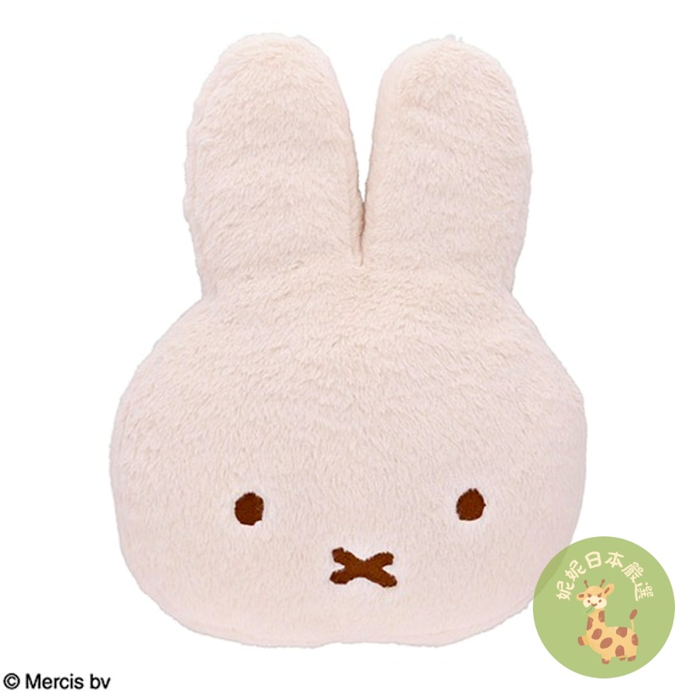 日本🇯🇵正版｜日本製Miffy 米飛兔 × Boris 小熊 柔軟絨毛抱枕｜療癒居家靠墊・可愛房間佈置-規格圖5