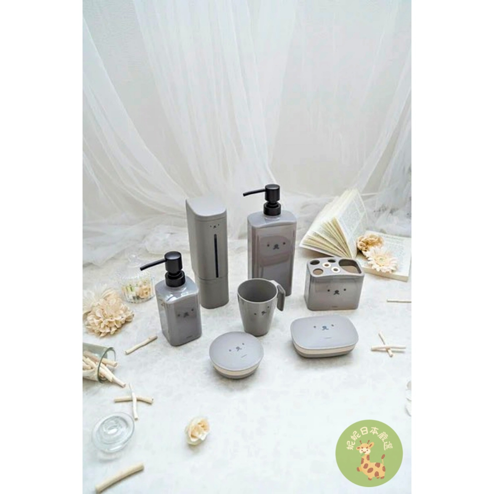 日本🇯🇵正版｜Miffy 米飛兔 × Boris 小熊 × Grunty 沐浴按壓瓶|可愛洗髮乳罐・補充瓶・浴室收納-細節圖4