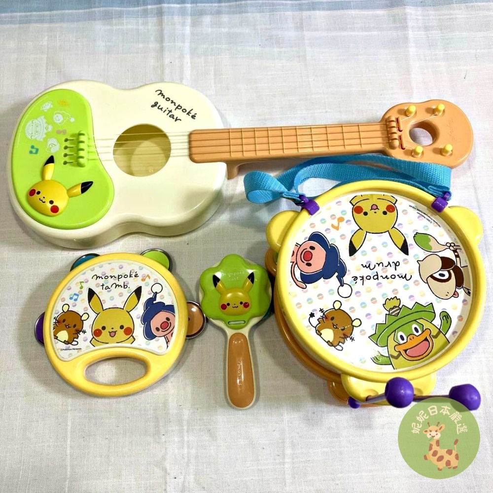 歡慶新賣場🎉網路最低價💰🎶【日本🇯🇵直送｜monpoké 寶可夢 Pikachu 音樂玩具系列】初次樂器體驗（-細節圖2